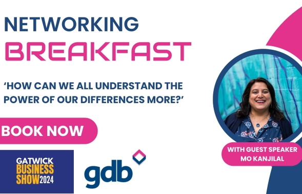 gdb Networking Breakfast at the Gatwick Business Show