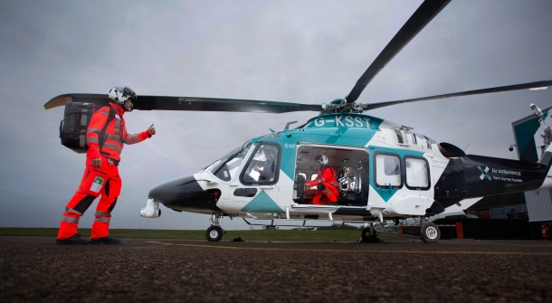 Air Ambulance Charity Kent Surrey Sussex Records Busiest Year In 2022