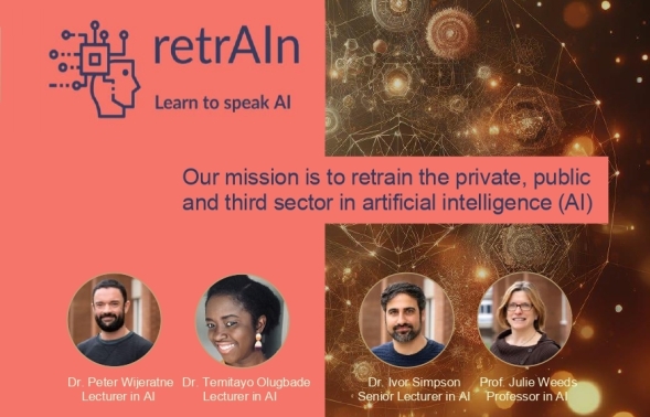 RetrAIn Sussex: Learn to Speak AI - Taster Workshops!