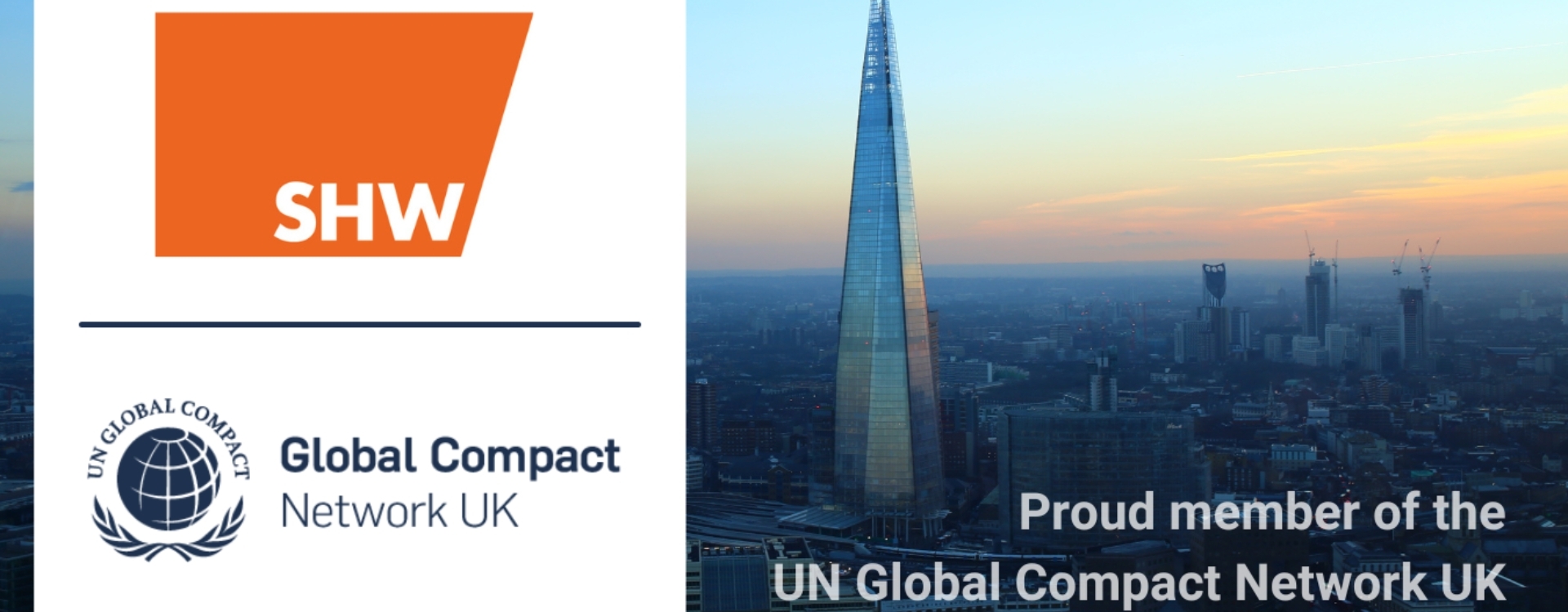 SHW joins the United Nations Global Compact