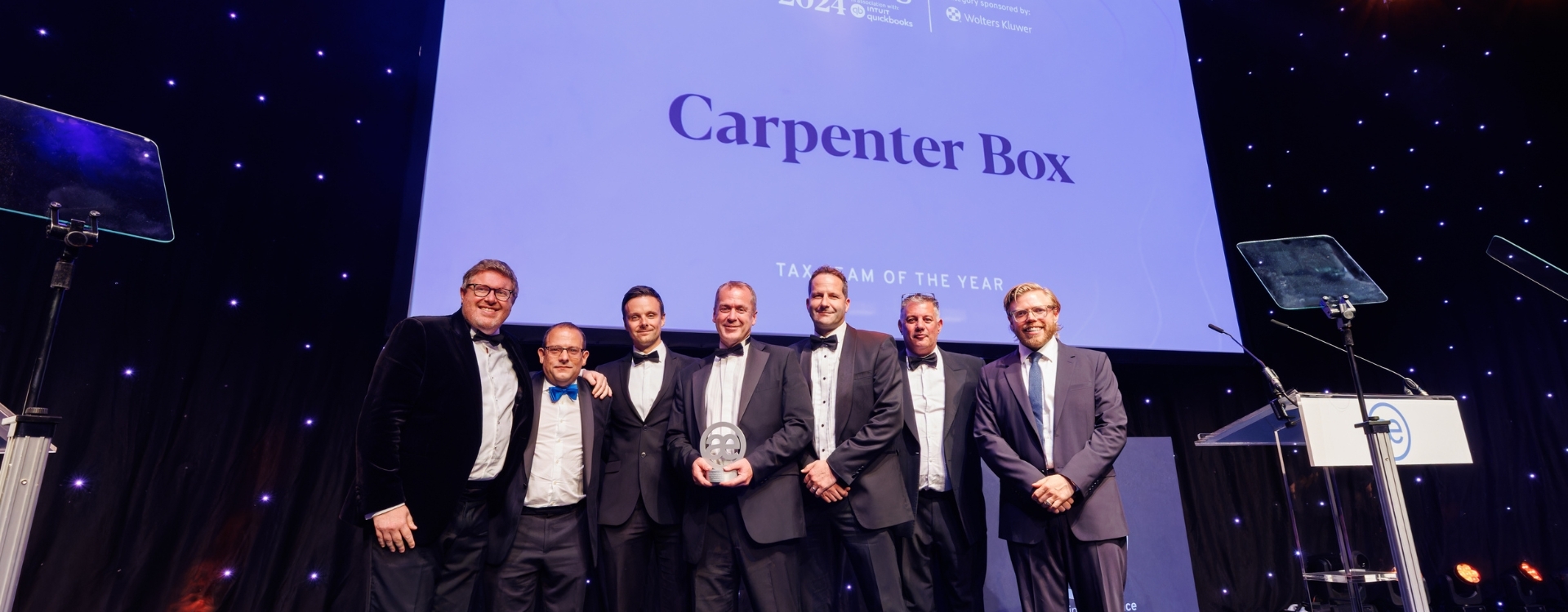 Carpenter Box Wins Top Tax Team Accolade at Industry Awards