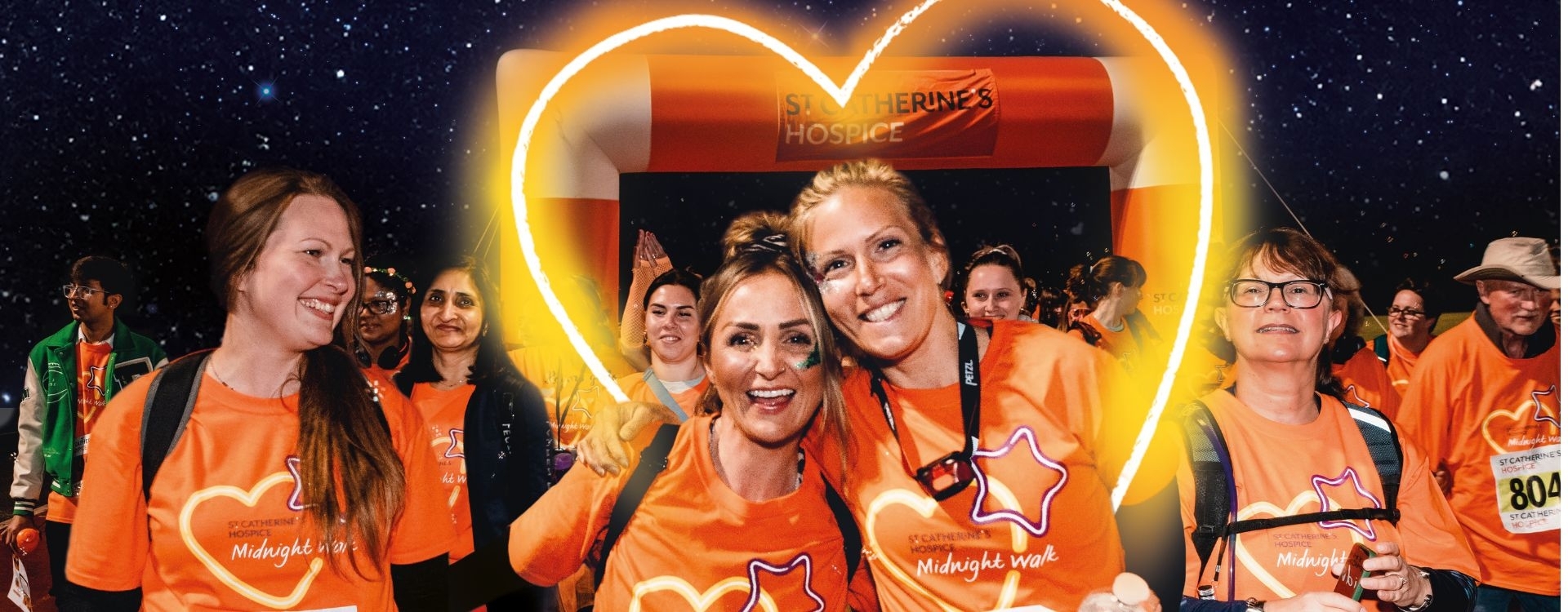 An unforgettable night awaits at the St Catherine's Hospice Midnight Walk